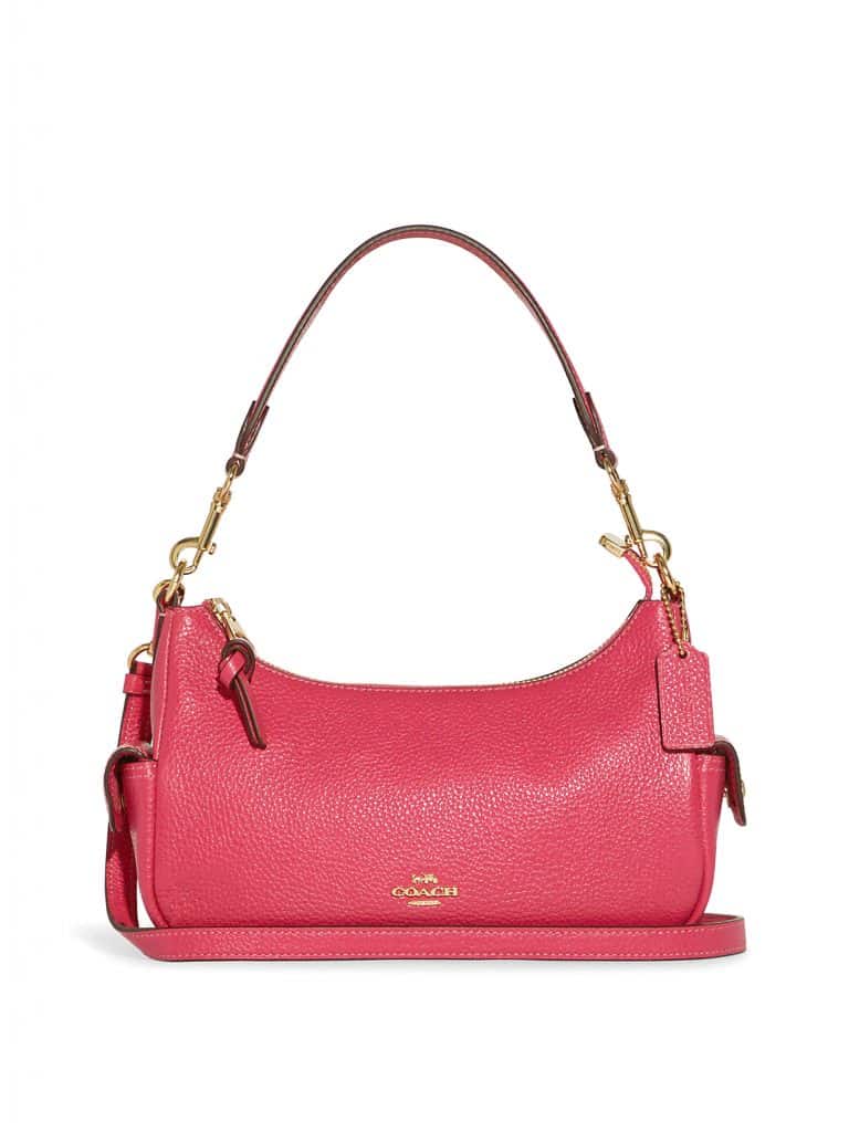 Coach Pennie Shoulder Bag 25 Bold Pink Averand