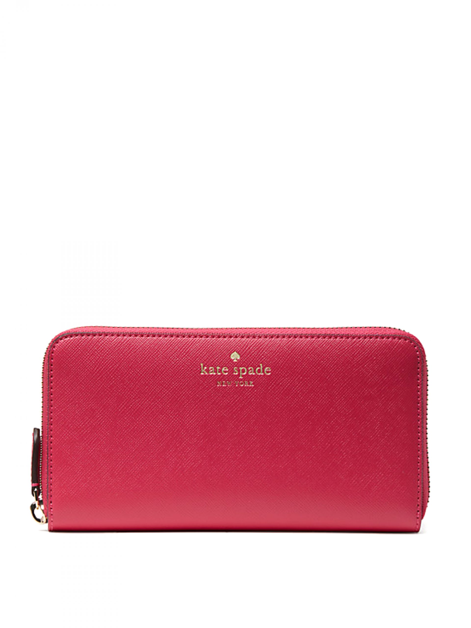 Kate Spade Brynn Large Continental Wallet Pink Ruby Averand