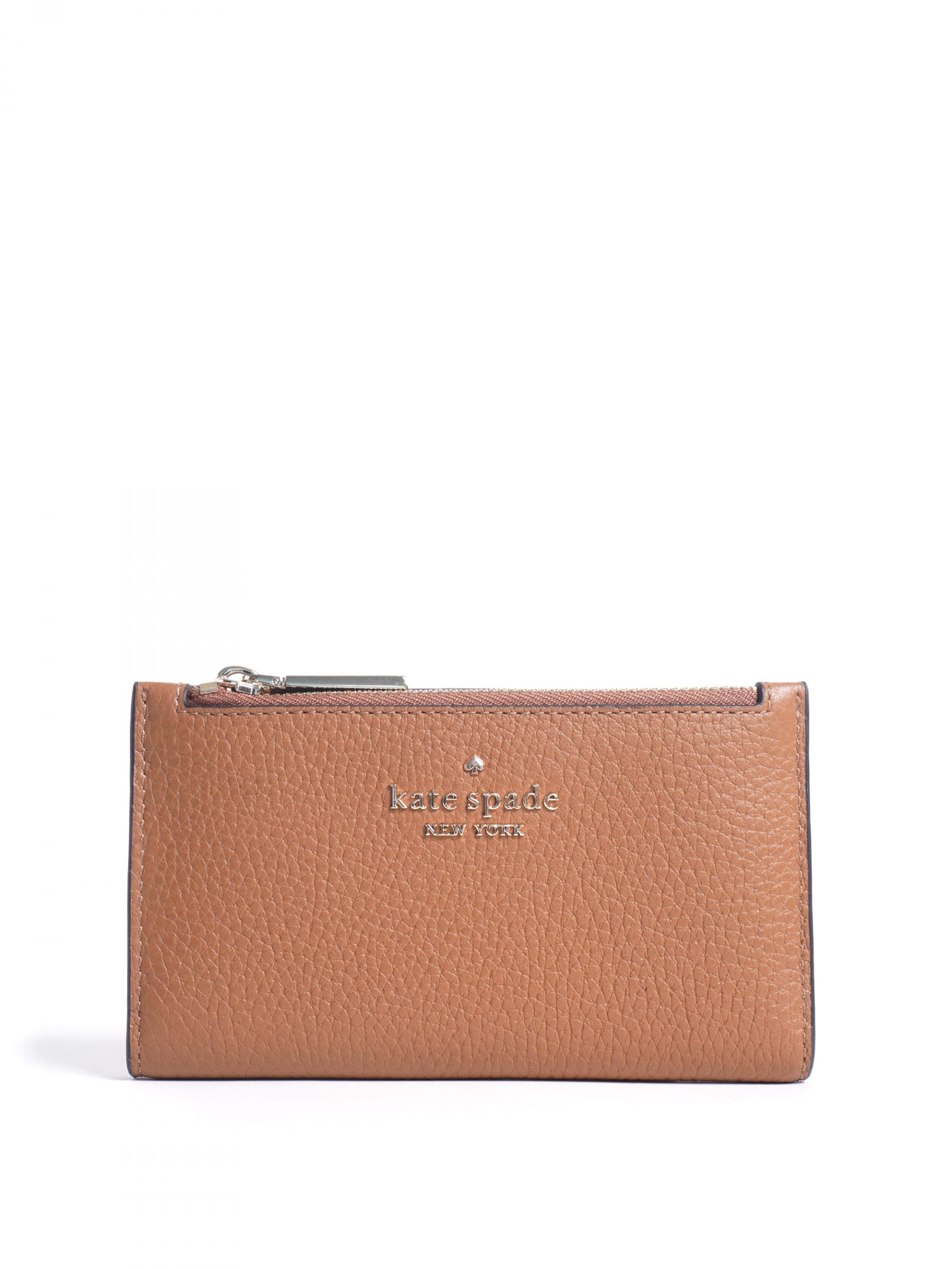 Kate Spade Leila Small Slim Bifold Wallet Warm Gingerbread Averand
