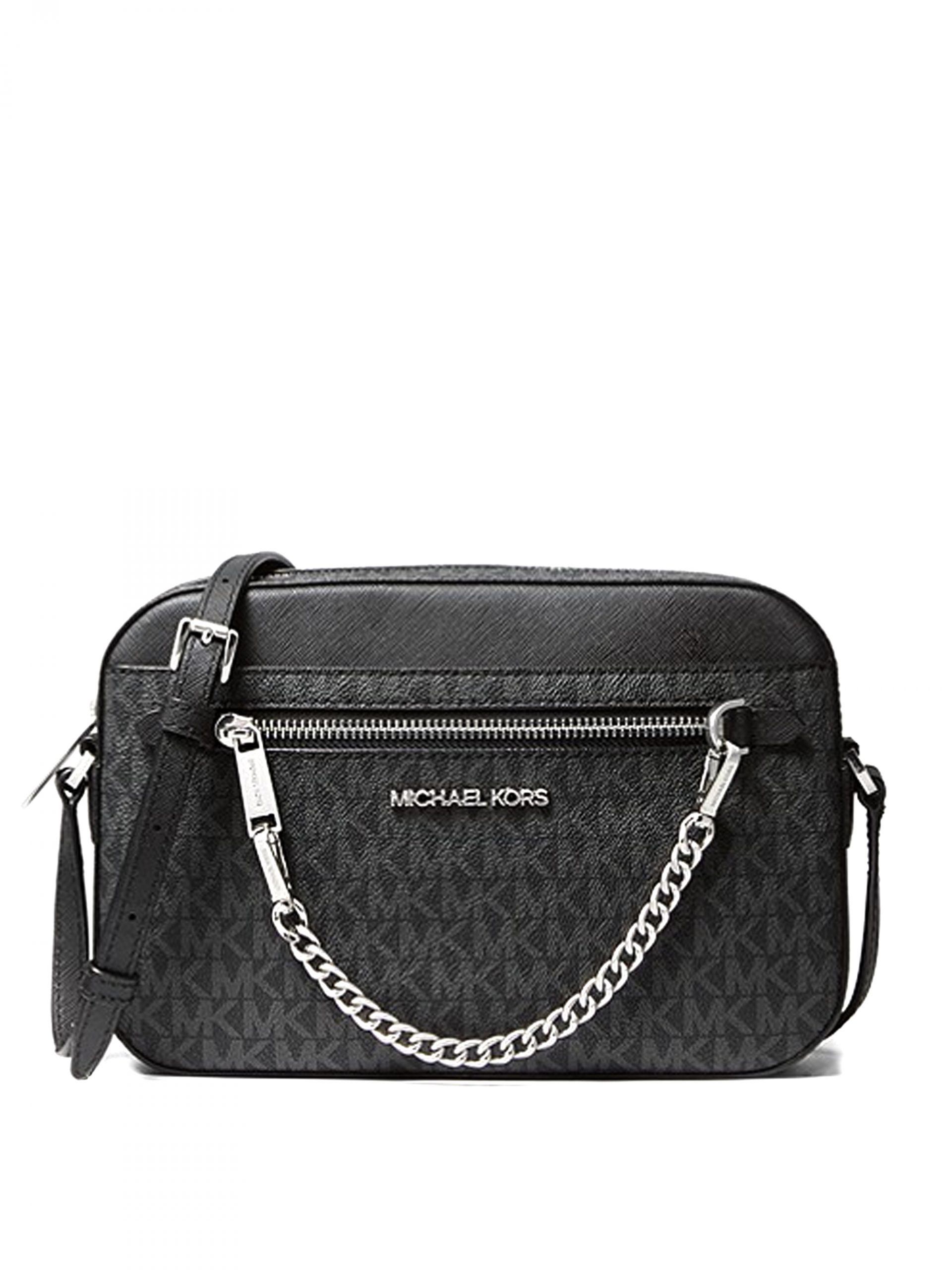 Michael Kors Women's Jet Set Item LARGE EAST WEST CHAIN Crossbody