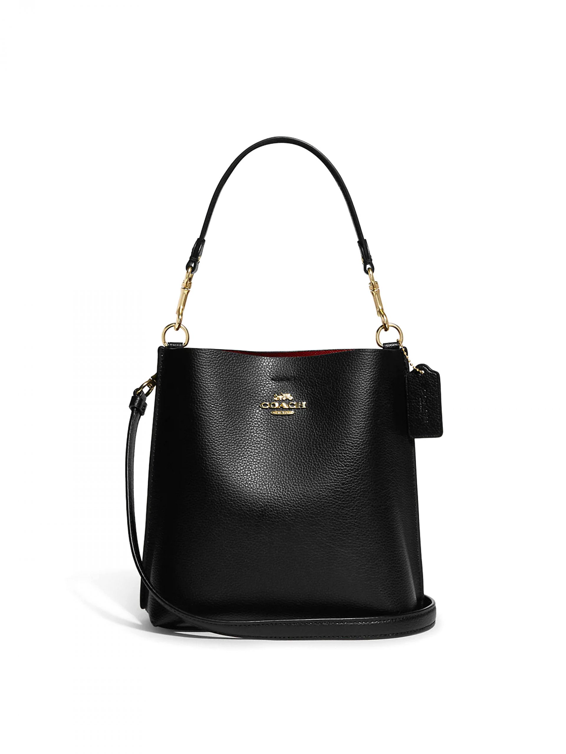 Coach Mollie Bucket Bag 22 Black - Averand