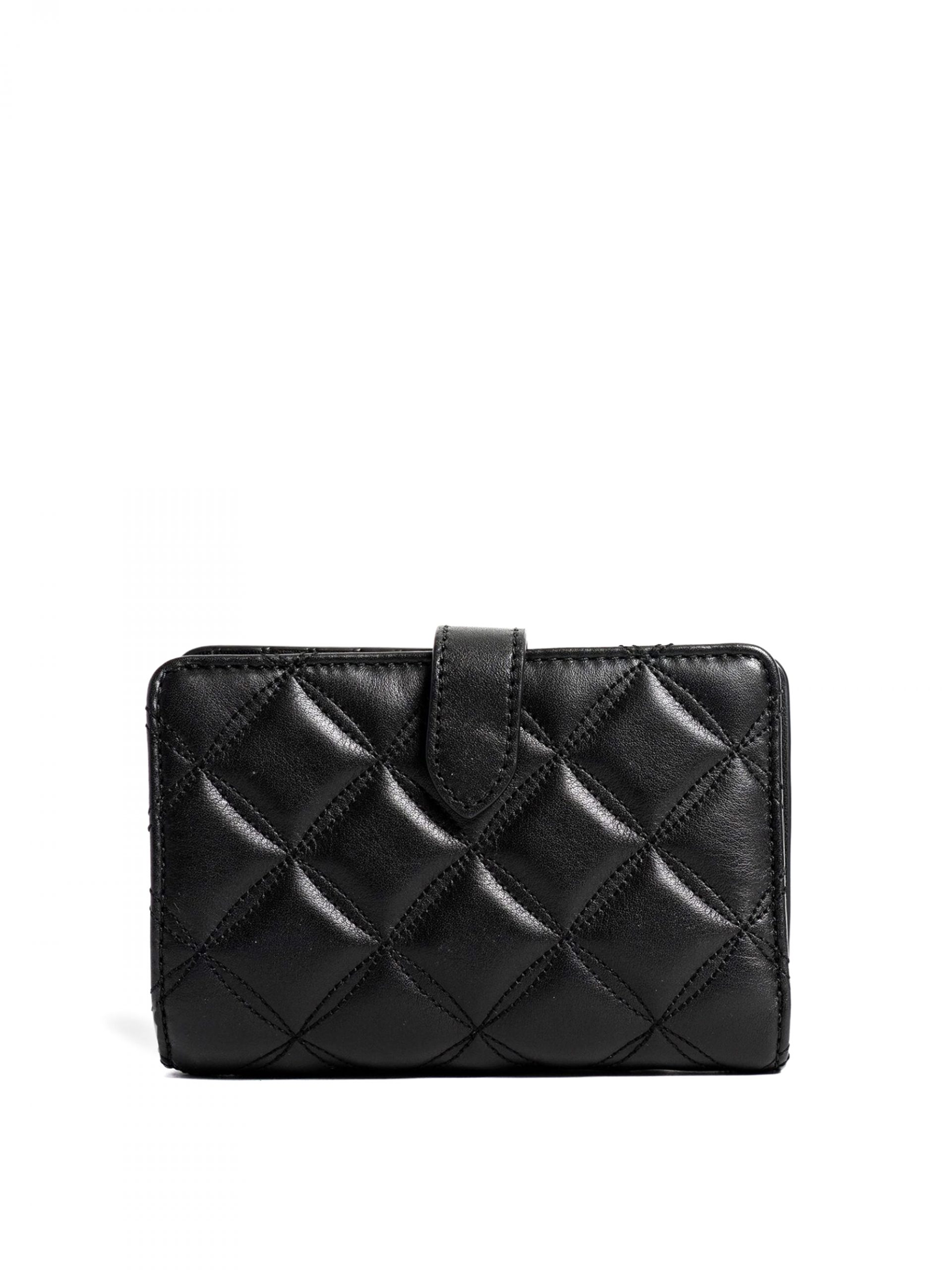 Kate Spade Natalia Medium Compact Bifold Wallet Black - Averand