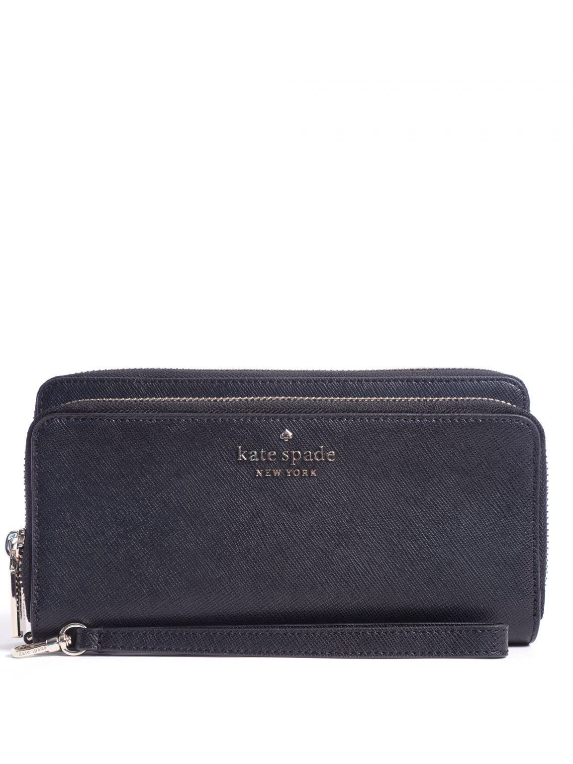 Kate Spade Staci Large Carryall Wallet Wristlet Black Averand