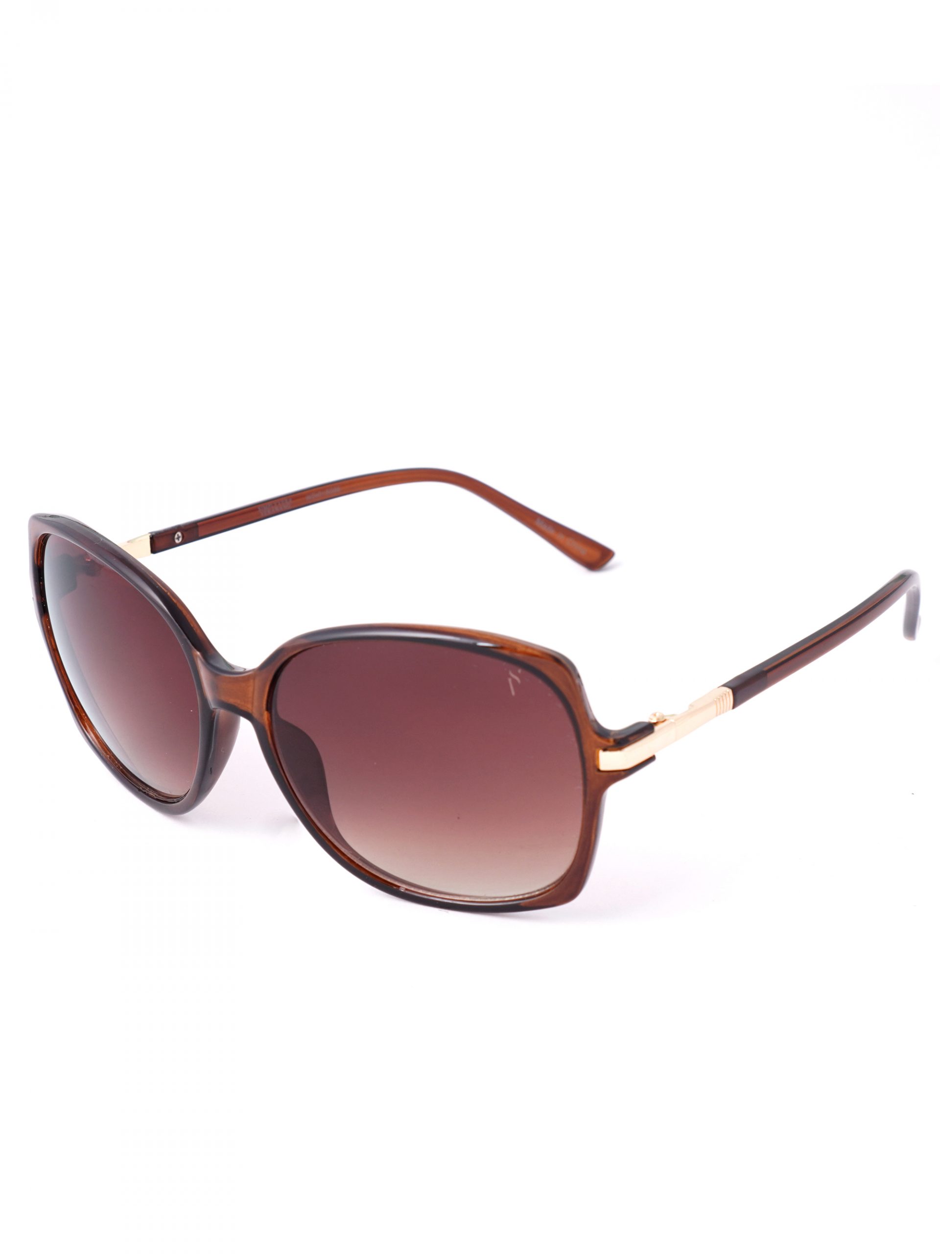 Simply Vera Vera Wang 58mm Carey Large Square Brown Averand