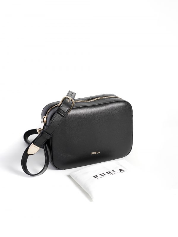 Furla Block Crossbody Mini Nero Averand