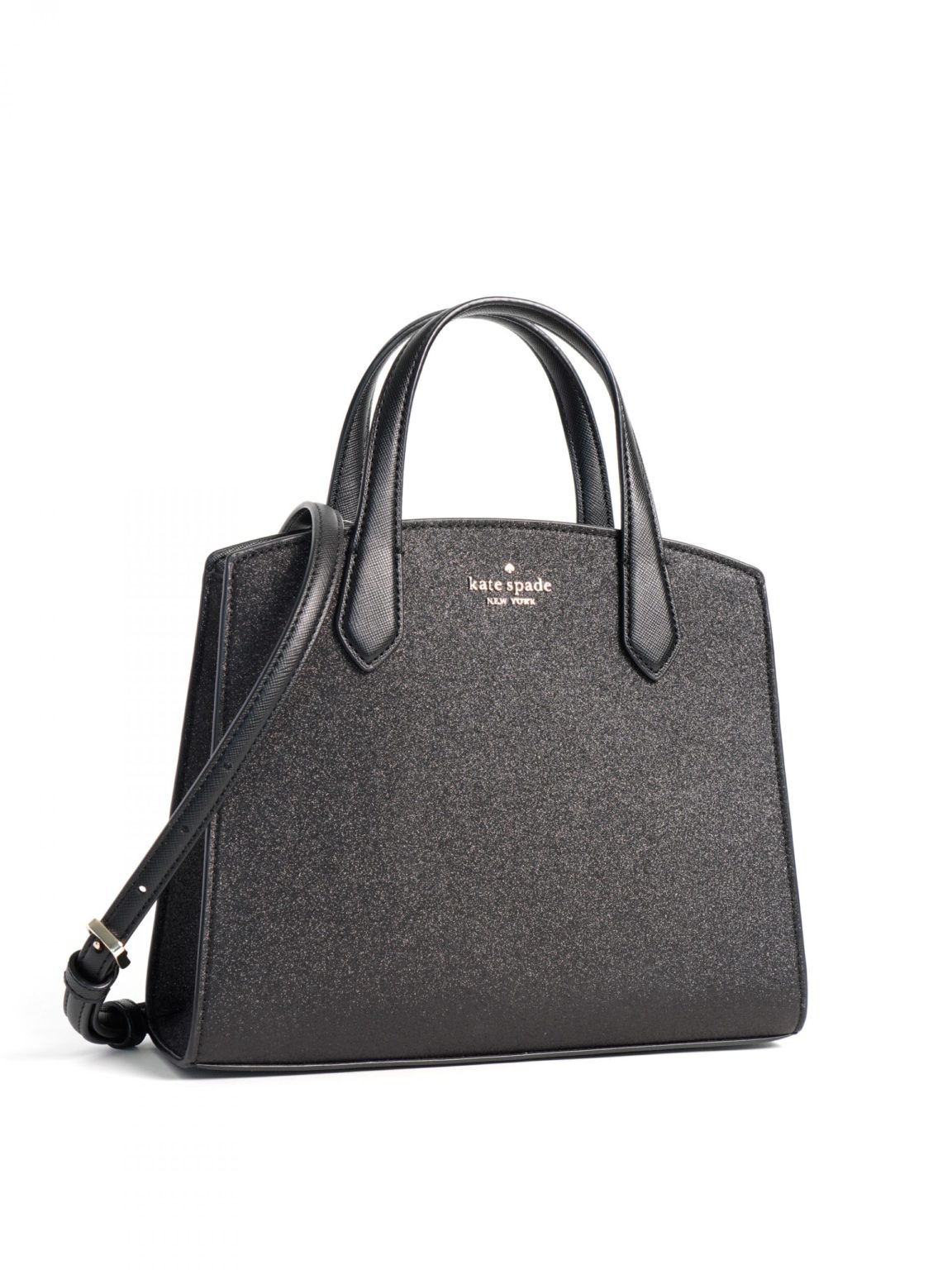 Kate Spade Tinsel Satchel Black Averand