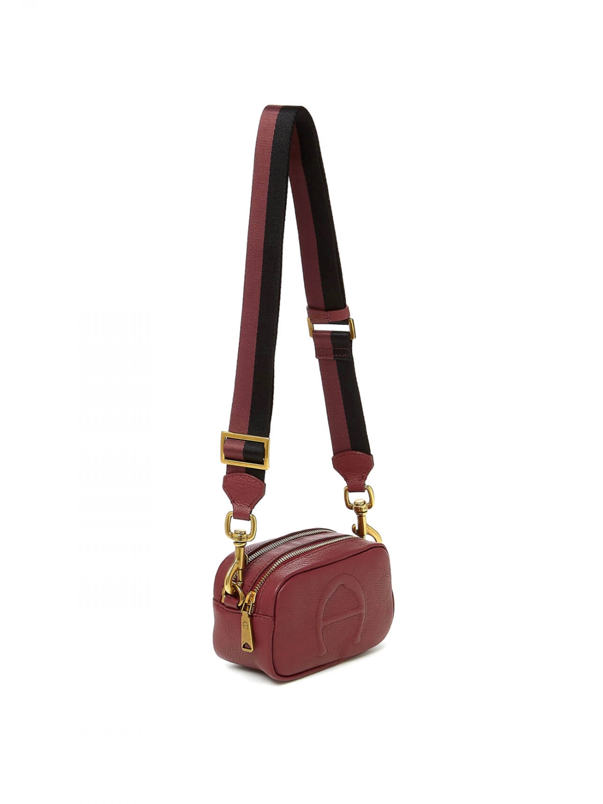 Etienne Aigner Adeline Mini Camera Crossbody Antic Cordovan - Averand