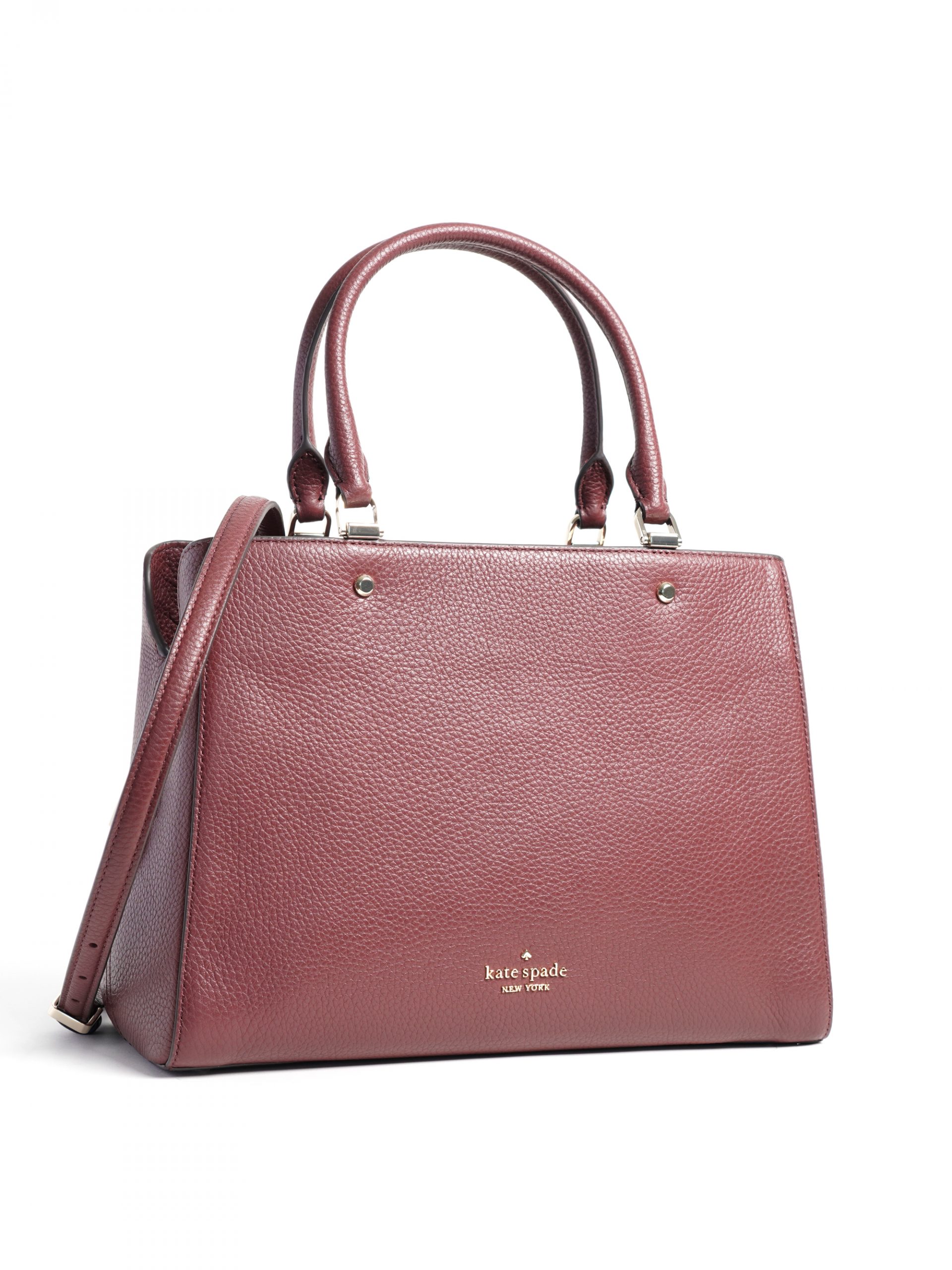 Medium triple compartment hot sale satchel kate spade