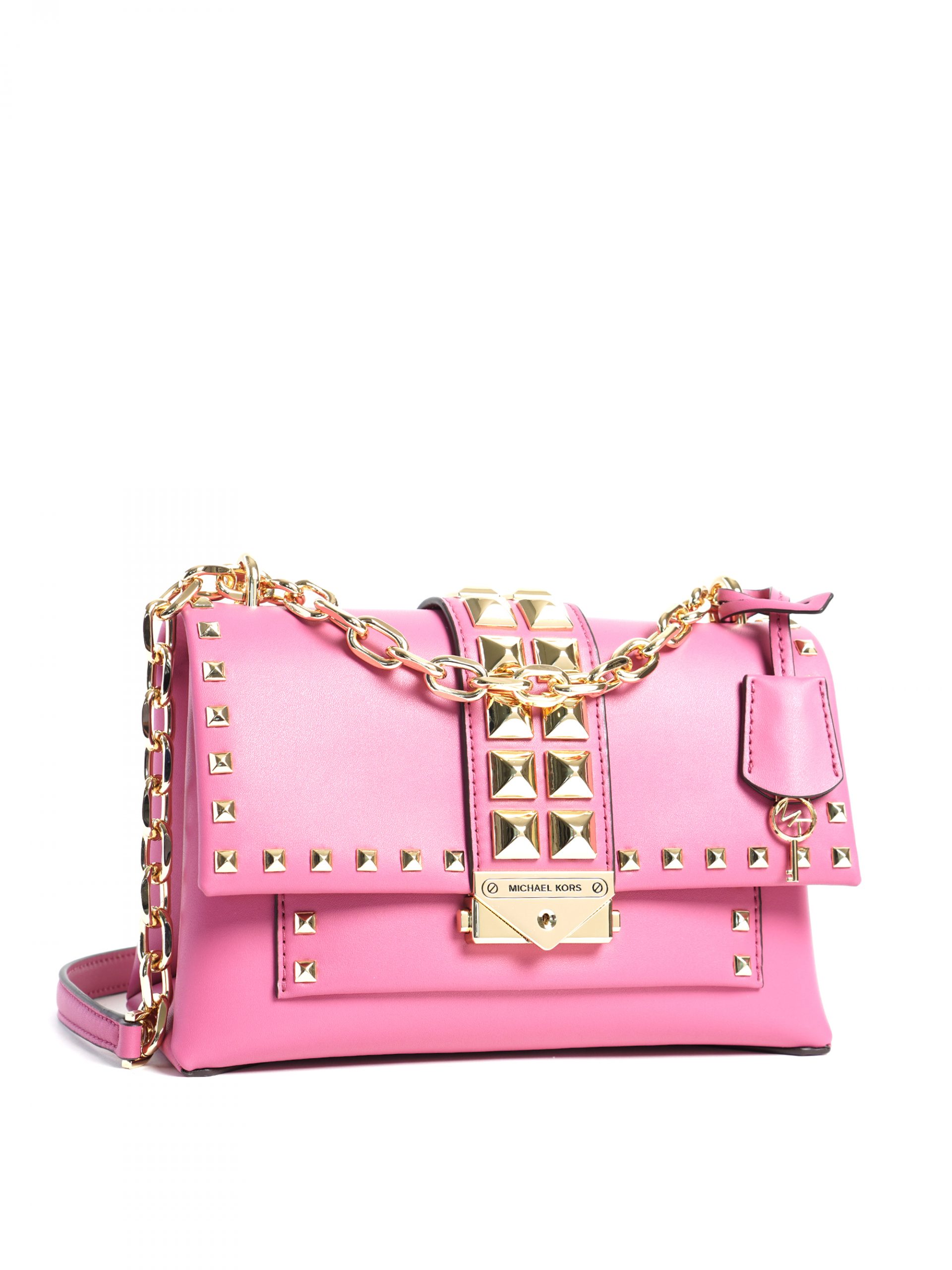 Michael Kors Cece Medium Flap Pocket French Pink - Averand