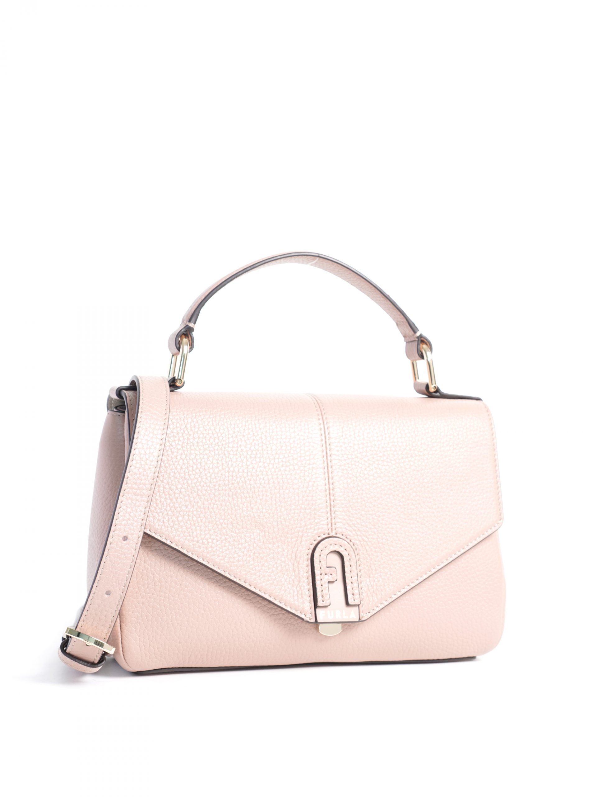 Furla Dafne S Top Handle Vitello Keria Moonstone Averand