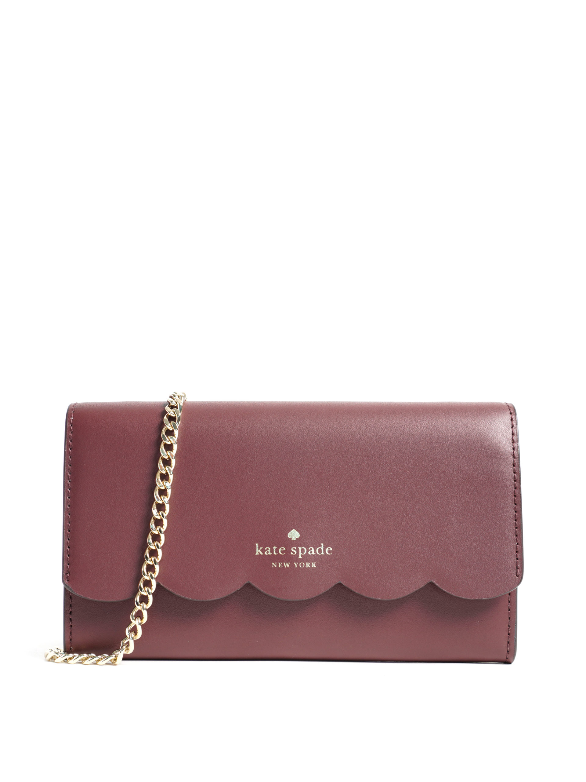 Kate Spade Gemma Wallet On Chain Cherrywood
