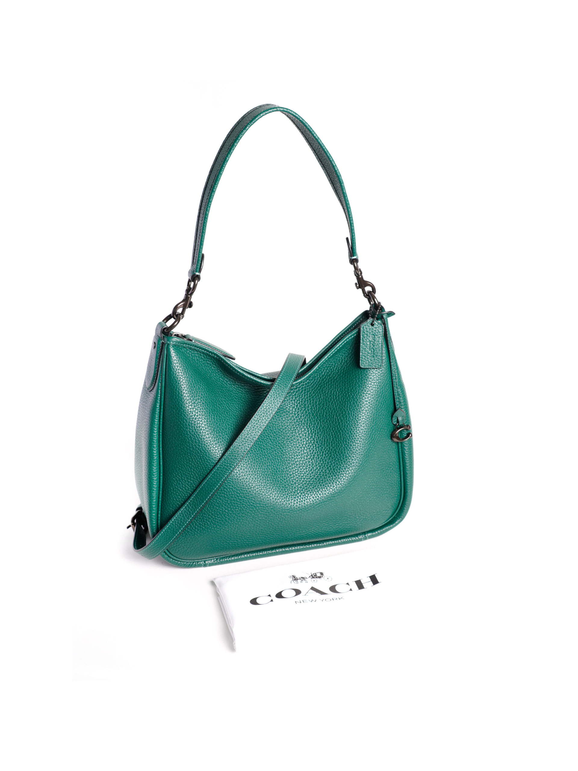Coach Cary Shoulder Bag Dark Pine