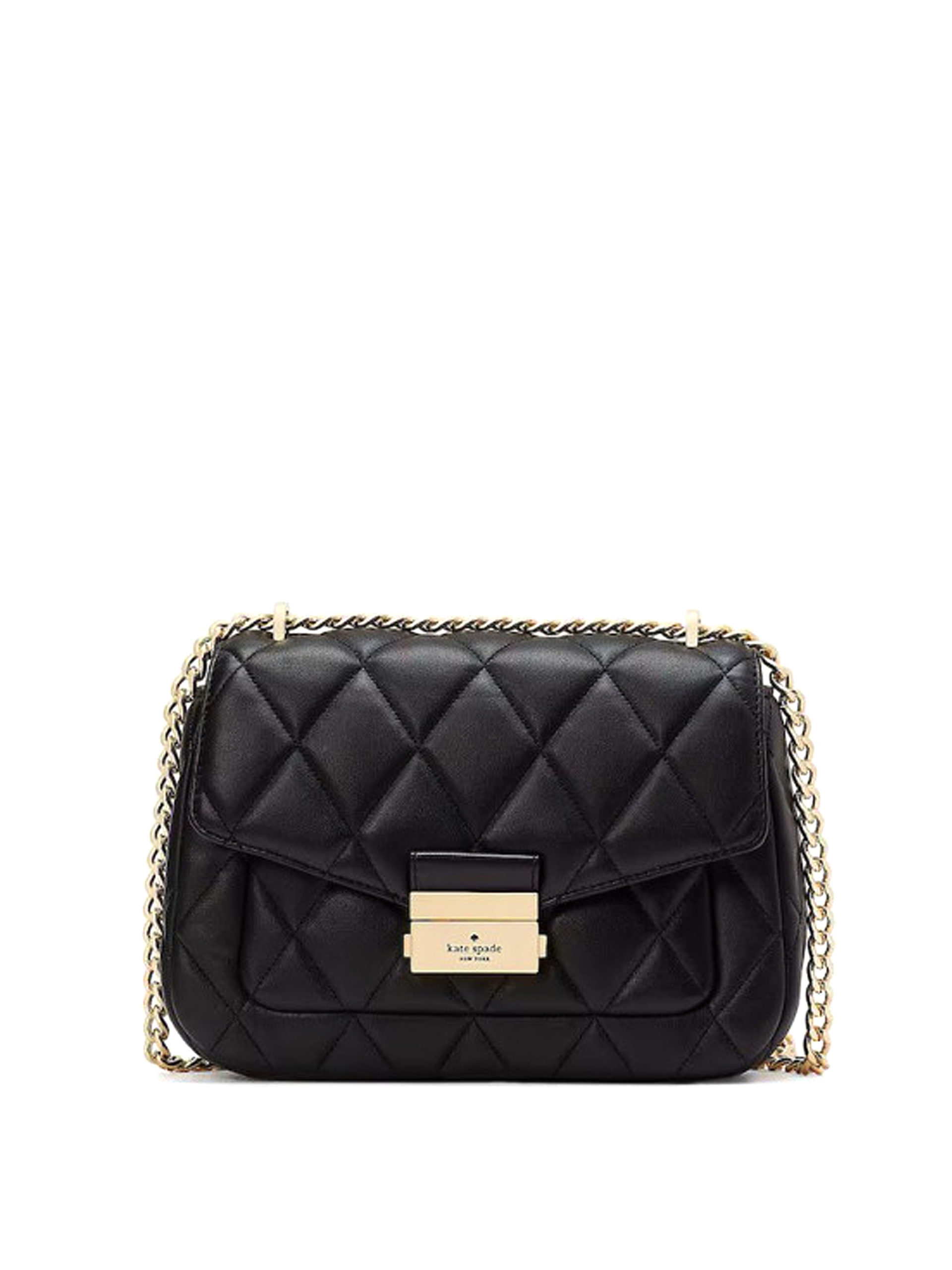 Kate Spade Carey Small Flap Shoulder Bag Black Averand