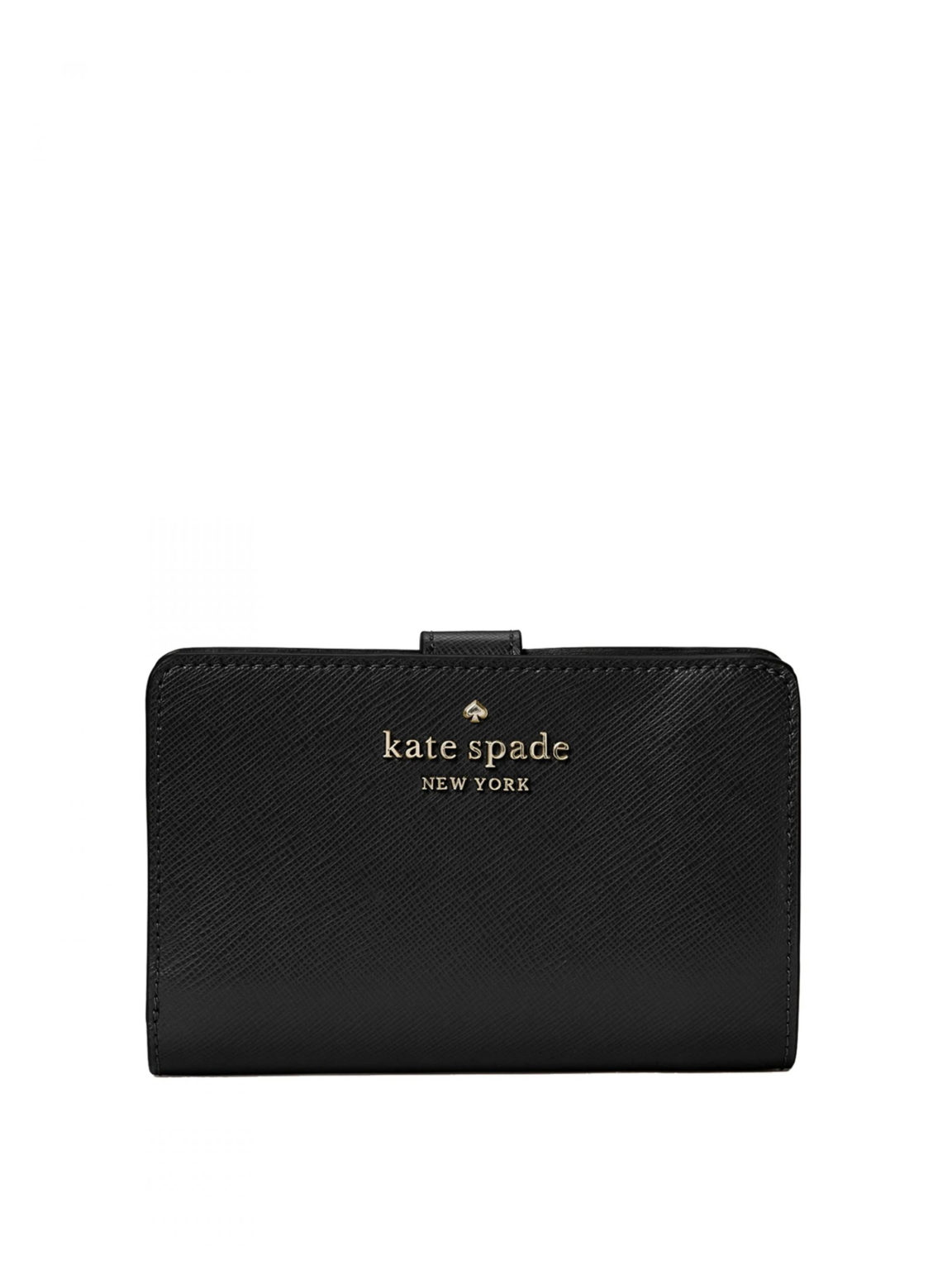 Kate Spade Staci Medium Compact Wallet Black Averand