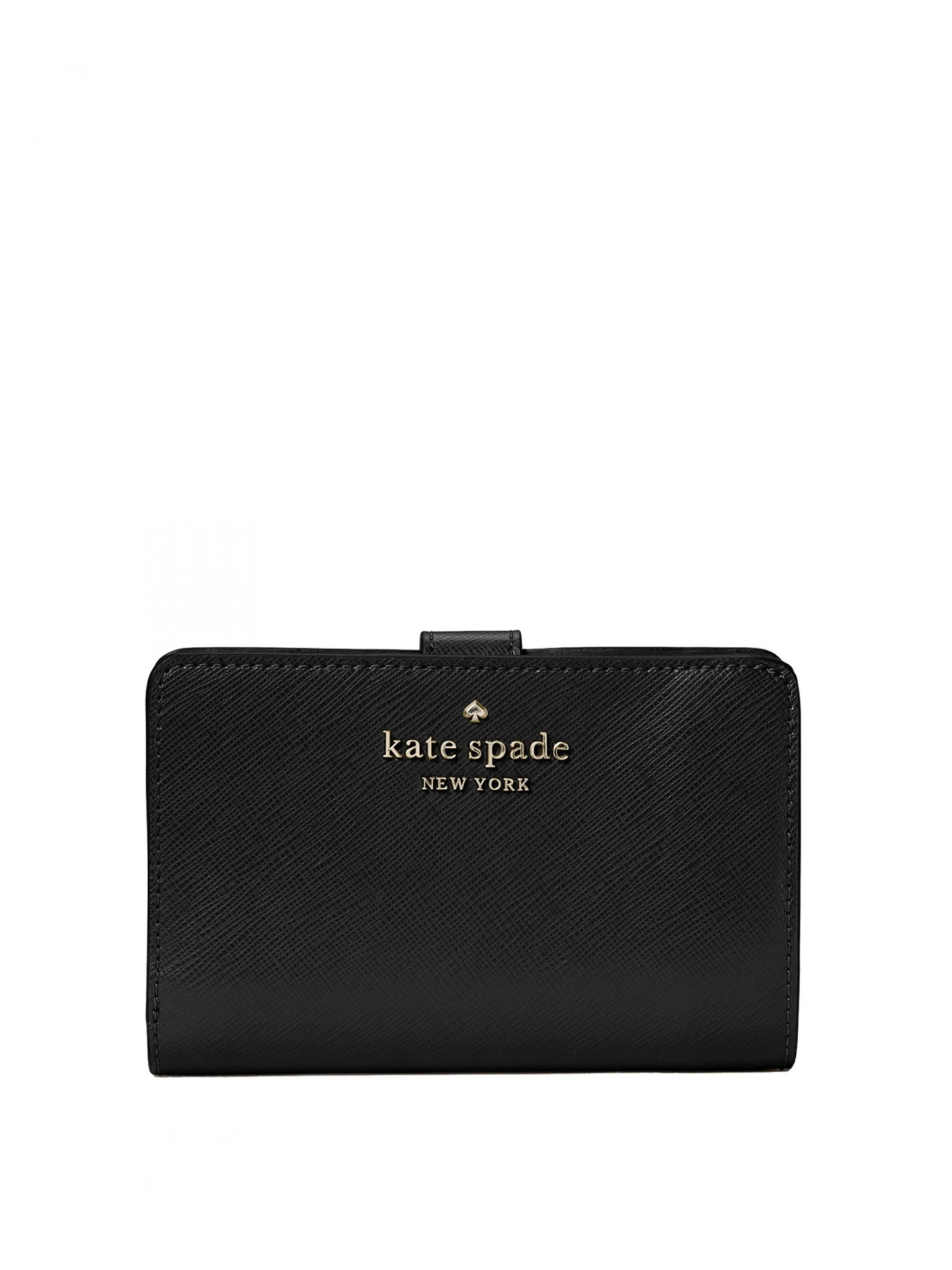 Kate Spade Staci Medium Compact Wallet Black Averand