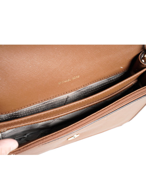 Michael Kors Daniela Large Saffiano Leather Crossbody Bag - Pink