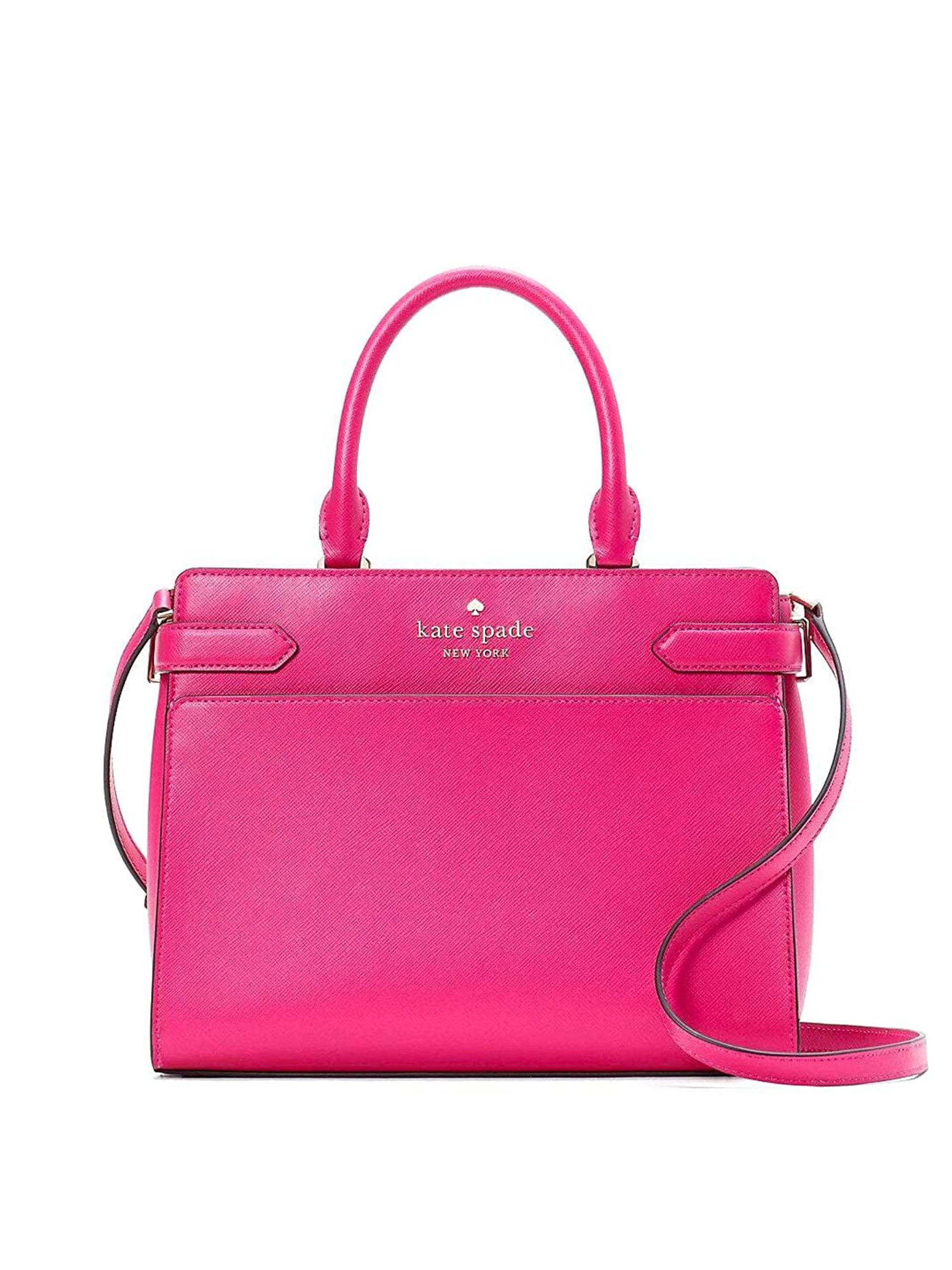 Kate Spade Staci Medium Satchel Deep Hibiscus Averand