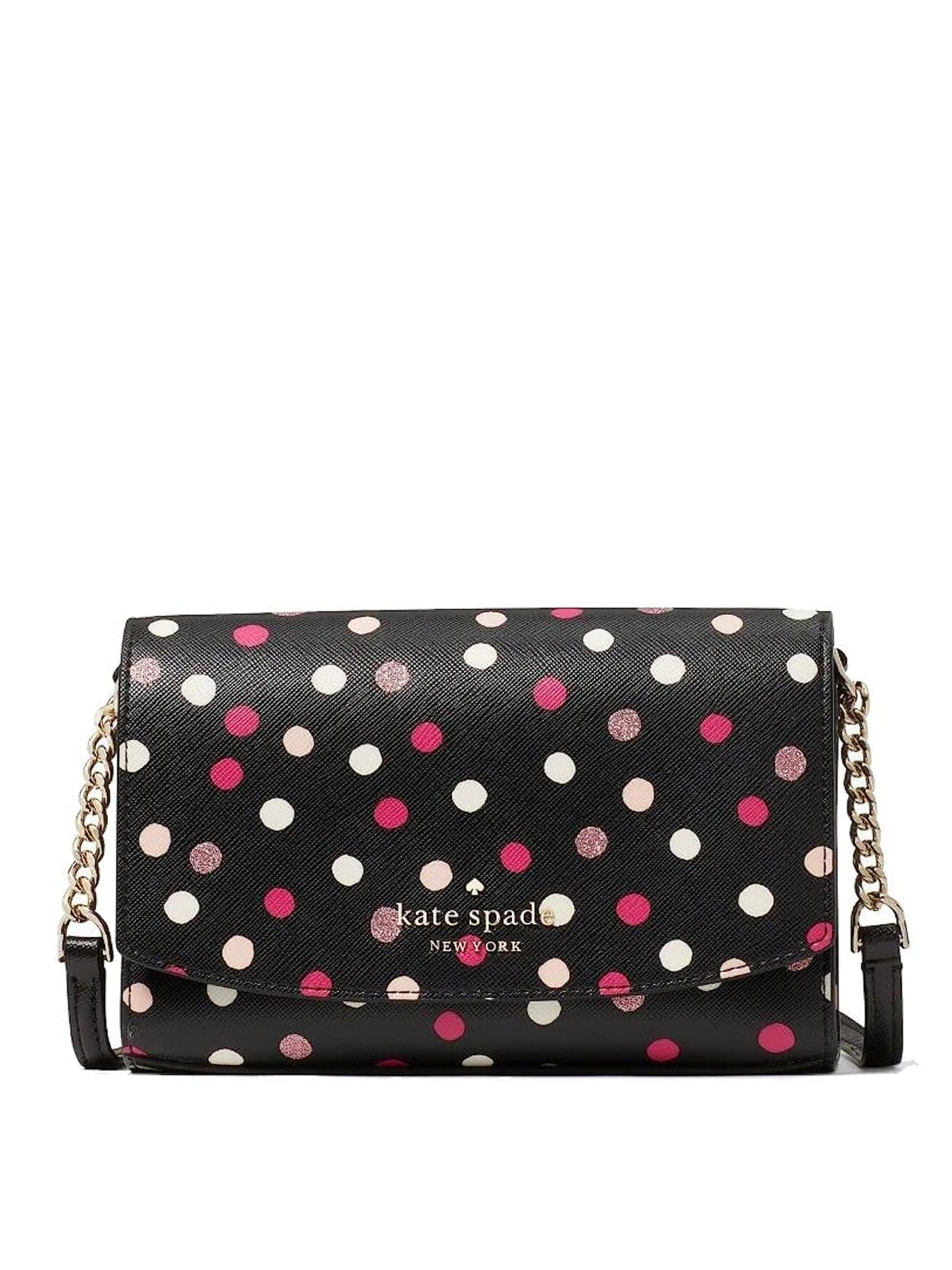 Kate Spade Staci Glimmer Polka Dot Crossbody