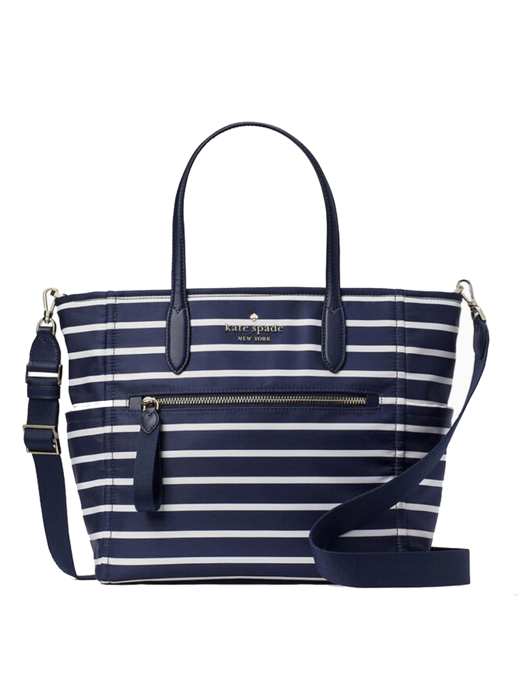 Kate Spade Chelsea Md Satchel Marina Stripe - Averand