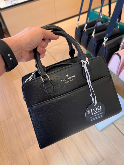 Kate Spade Rory Medium Satchel in Black by @springflingmnlph - YouTube