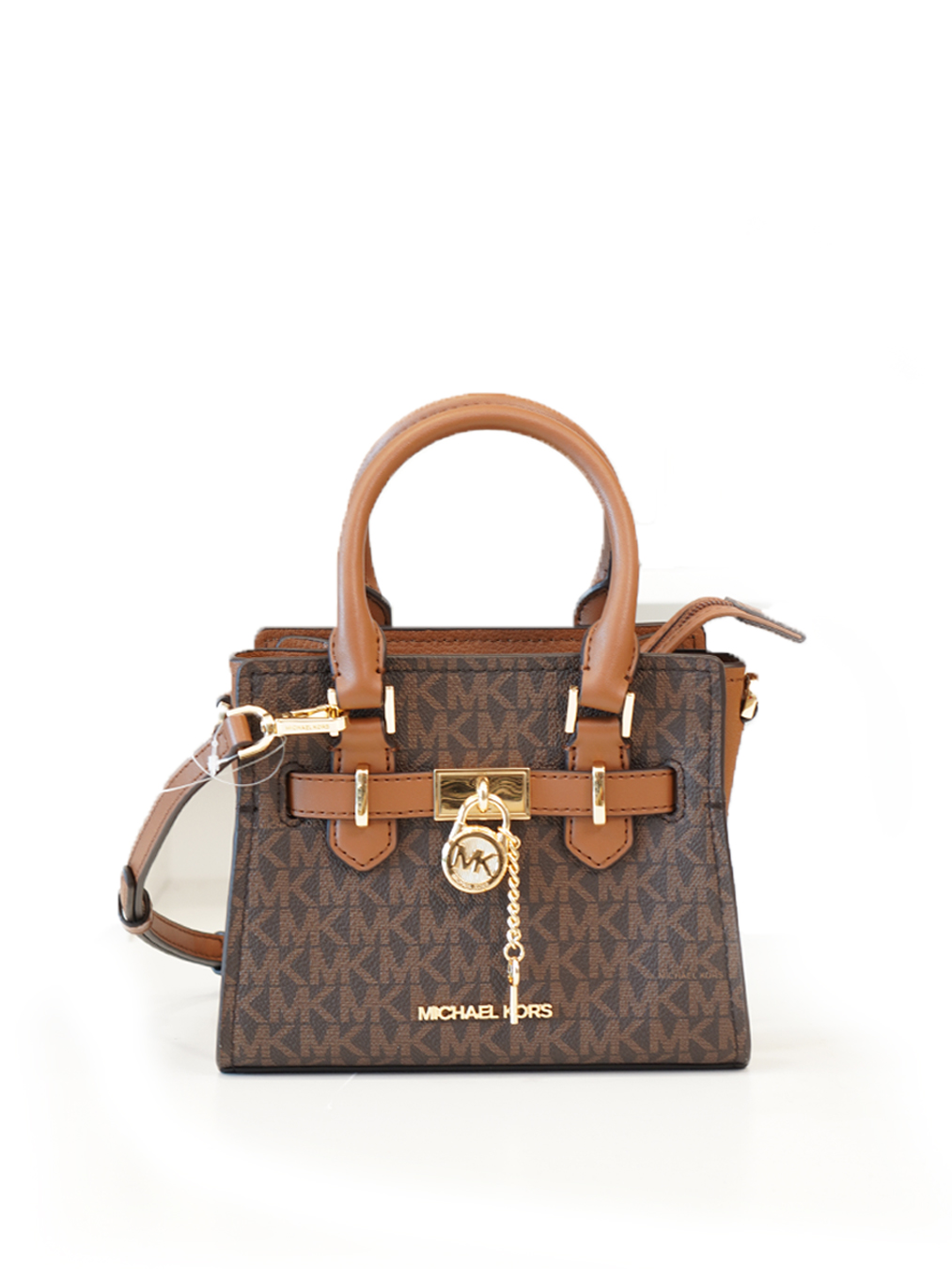 Michael Kors Hamilton XS Satchel Signature Brown