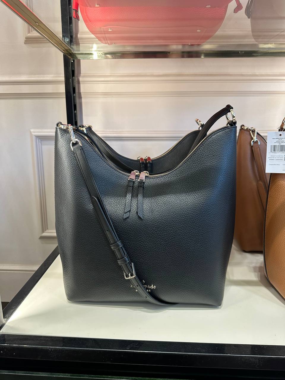 Kate Spade Zippy Shoulder Bag Black Averand