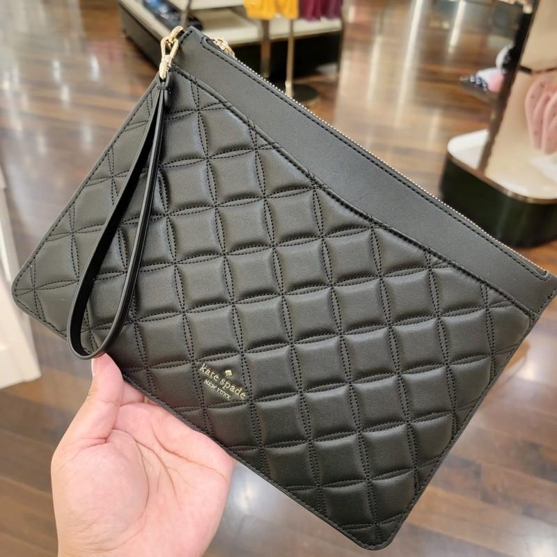 Kate Spade Natalia Large Zip Pouch Black